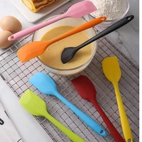 Grattoir de cuisson de crème, spatule antiadhésive en Silicone, mélangeurs de pâtisserie de cuisine, mélangeur de gâteaux à salade, tartes au beurre, outils de cuisine 2 pièces 2