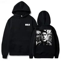 Autumn Winter MDLR Women Hoodies Print Pullover Hooded Music Rapper Hip Hop Joggers Long Sleeve Singer Sweatshirt for Women Tops 1