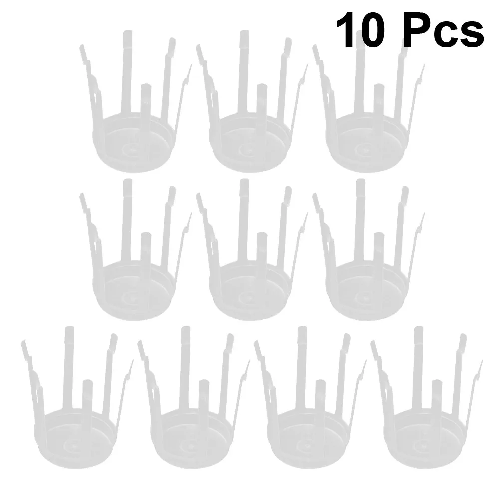 10Pcs 플라스틱 꽃다발 홀더 크리 에이 티브 꽃 스탠드베이스 결혼식 수제 DIY 꽃 가게 장식 꽃다발 홀더
