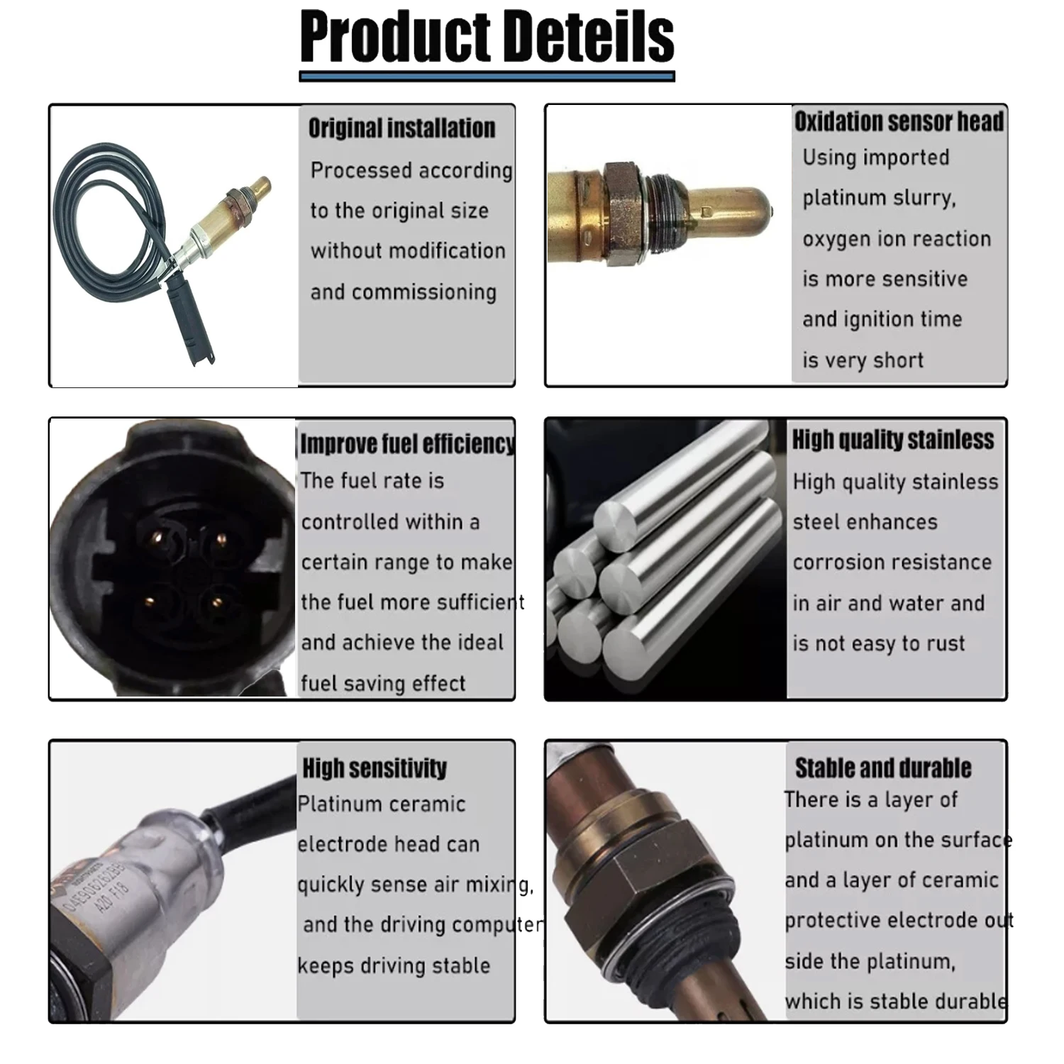 Oxygen Sensor 11787671756 Lambdasonde O2-zuurstofsensor Voor BMW