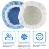 20/8Pcs Buffer Pads Cover Car Polisher 6 Inch Bonnets Wheel Polishing Microfiber Polishing Pad Kits for Waxing Bonnet Set Tool 3