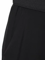Women's Fashion Belted Sleeveless Button-Up Playsuit with Front Pockets Stylish Female Jumpsuit for Casual Wear - Image 6