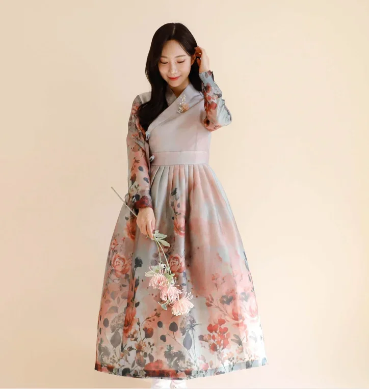 Платье Hanbok с поясом