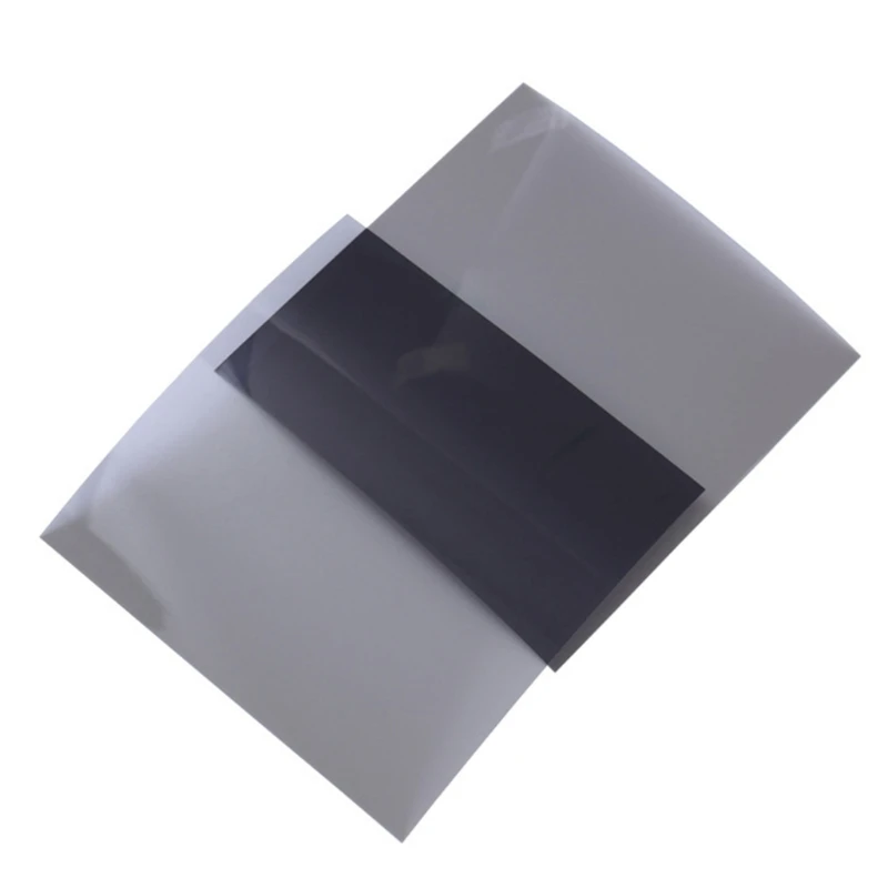 15x15cm/20x20cm 선형 편광판 필름 광택 LCD 편광 필터 편광