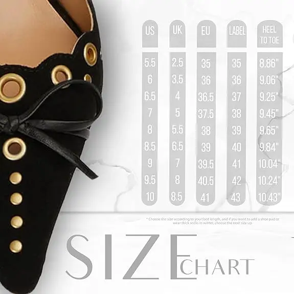 Women Bow Tie Heeled Mules Studs Pumps Pointy Kitten Heel Dress Heels Pointed Toe Dress Trendy Elegant Office Lady Shoes 2024