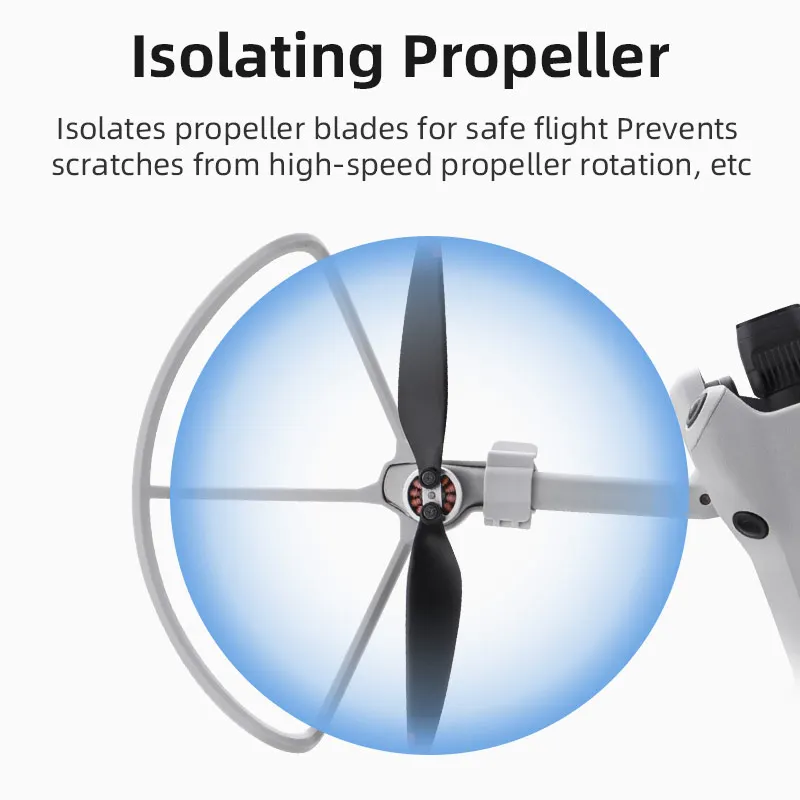 Protège-hélice pour DJI Mini 4 Pro – Gris clair