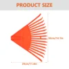 Gardening Leaf Rake Plastic Grass Dead Tools Spreading Soil for Leaves Pocket Small Nylon 5