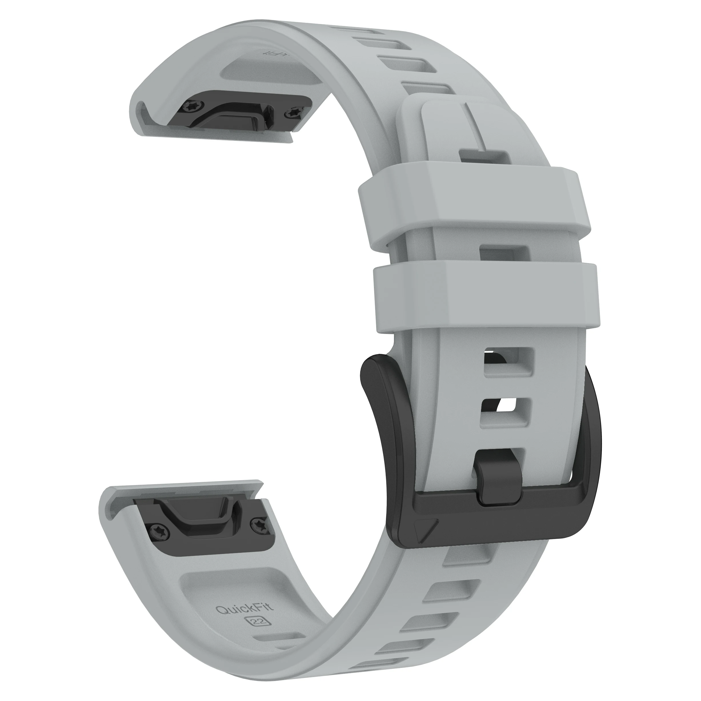 Premium Silicone QuickFit Watch Band Strap for Fenix Watches - 22/26mm, Sleek and Durable Design