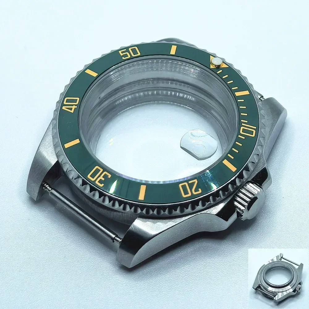 40mm Transparent Glass Watch Case