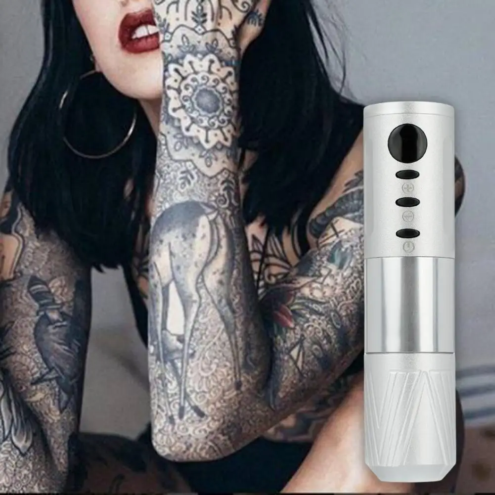 

Tattoo Rotary Pen Convenient Smart Display Battery Powered Professional Tattoo Pen Machine Tattoo Artist Gift