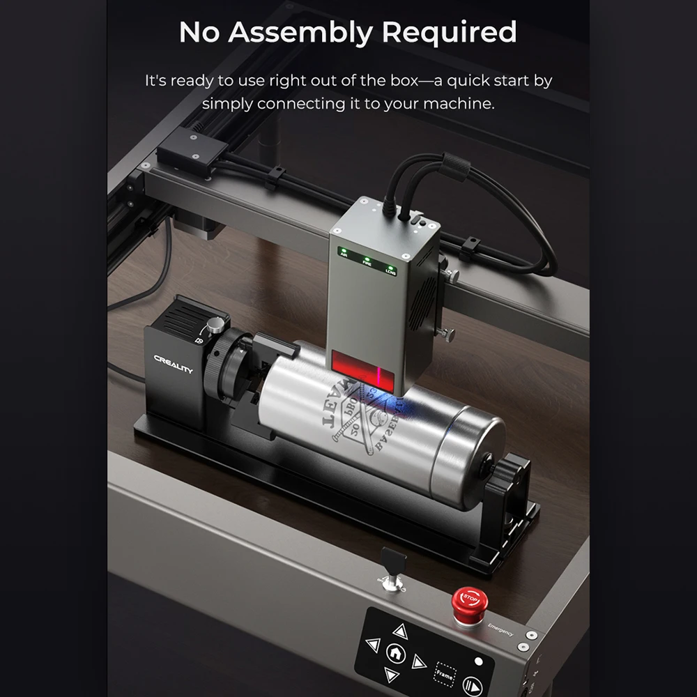 Atomstack R1 Multi-function Chuck Rotary For Laser Engraver