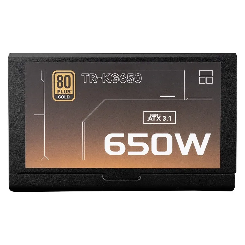 써멀라이트 TR-KG650 컴퓨터 파워 서플라이 14CM ATX3.1 골드 메달 풀 모듈 PSU 650W/750W/850W 650W