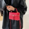 Vintage Woolen Box Women Handbags Luxury Designer Shoulder Crossbody Bags for Women 2025 New Square Chains Sling Bag Clutch Lady 3