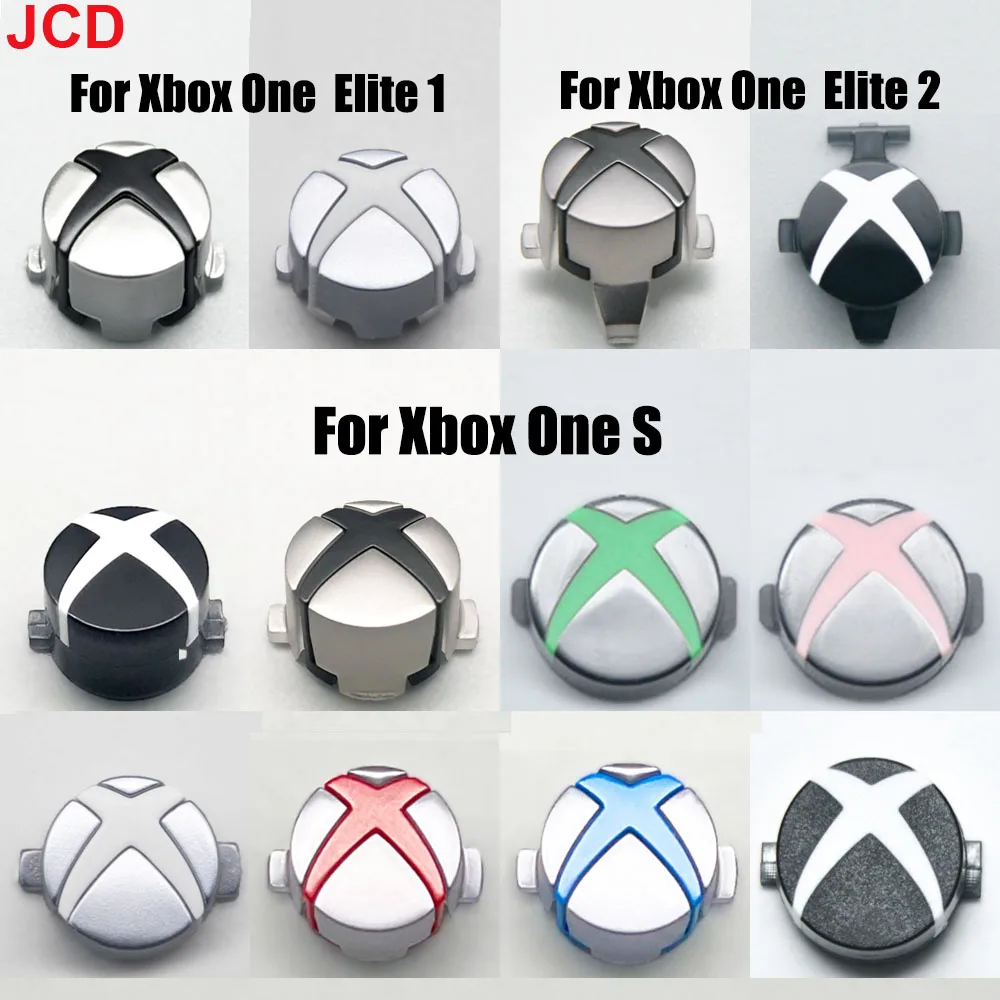 1Set Per Xbox One S X1S Elite1/ 2 Controller Home Button Start Return Back Switch Light Power Guide Logo Key Per Xbox Series S X