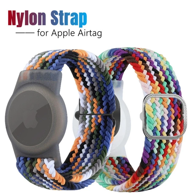 Strap Case for Apple AirTag Silicone Soft Printing Air Tag Anti-Lost  Colorful Protective Cover for