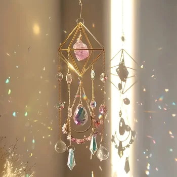 Amethyst Crystal Suncatcher 1