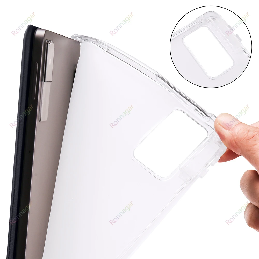 Enhanced Tablet Case with Pencil Holder and Auto Sleep/Wake Function