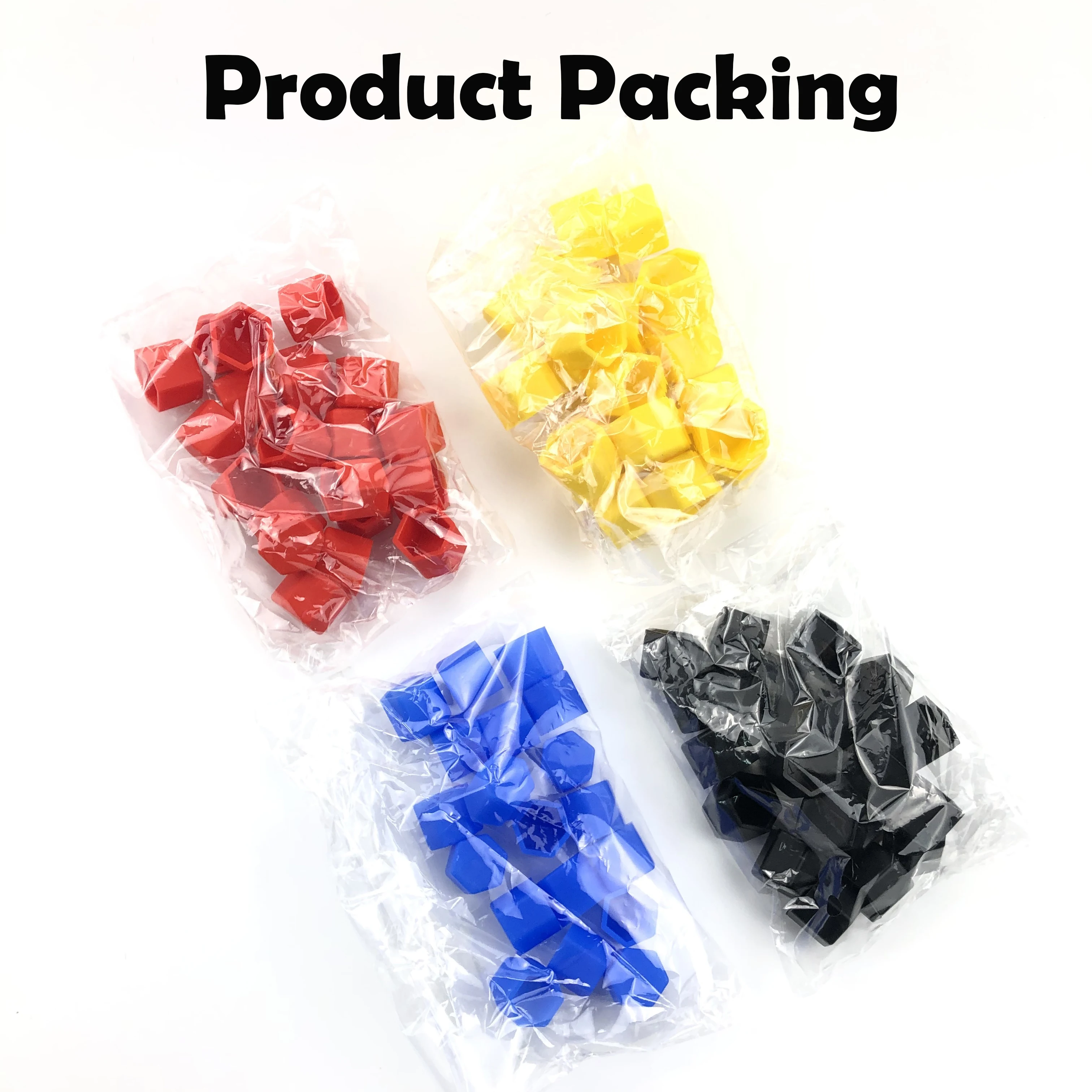 17mm 19mm 21mm Black Car Wheel Caps Bolts Covers Nuts Silicone Auto Wheel Hub Protectors Screw Cap Styling Anti Rust Cover 20pcs