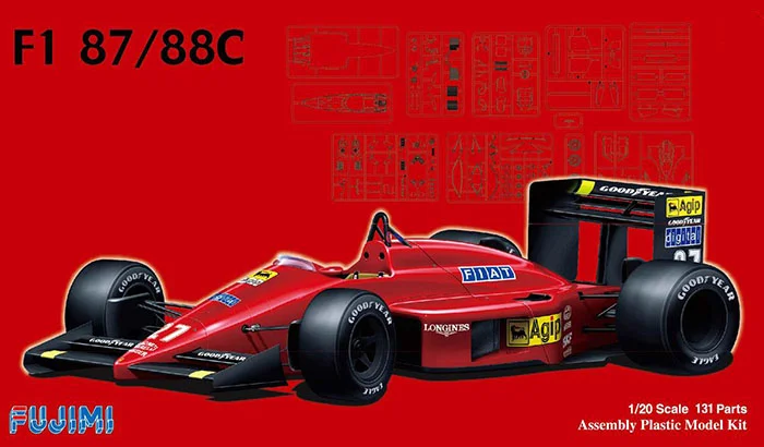 

Fujimi 1:20 F1 87/88C 09198 Assembled Vehicle Model Limited Edition Static Assembly Model Kit Toys Gift