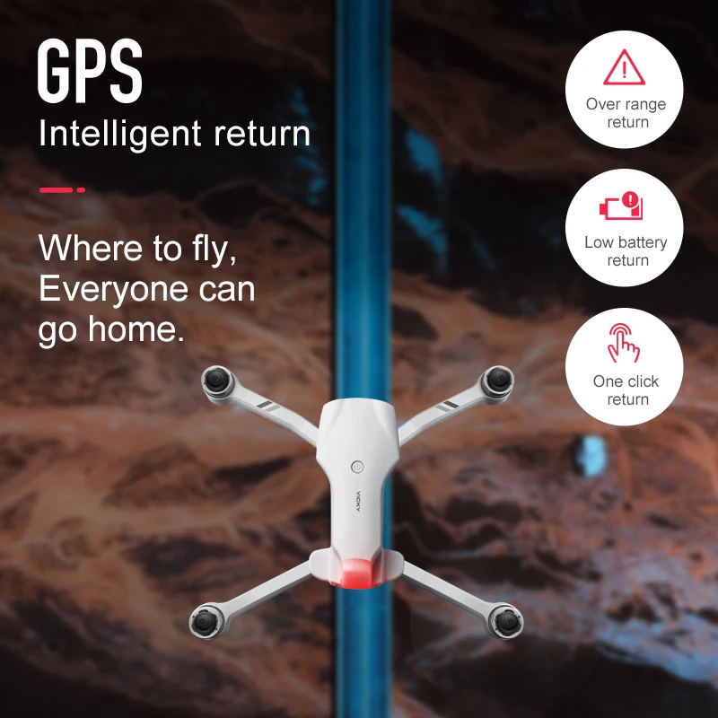 4DRC New F10 GPS Drone 4K HD Dual Camera 8K Wifi FPV Drones Foldable Brushless Quadcopter Helicopter RC Dron Toys With Camera 4