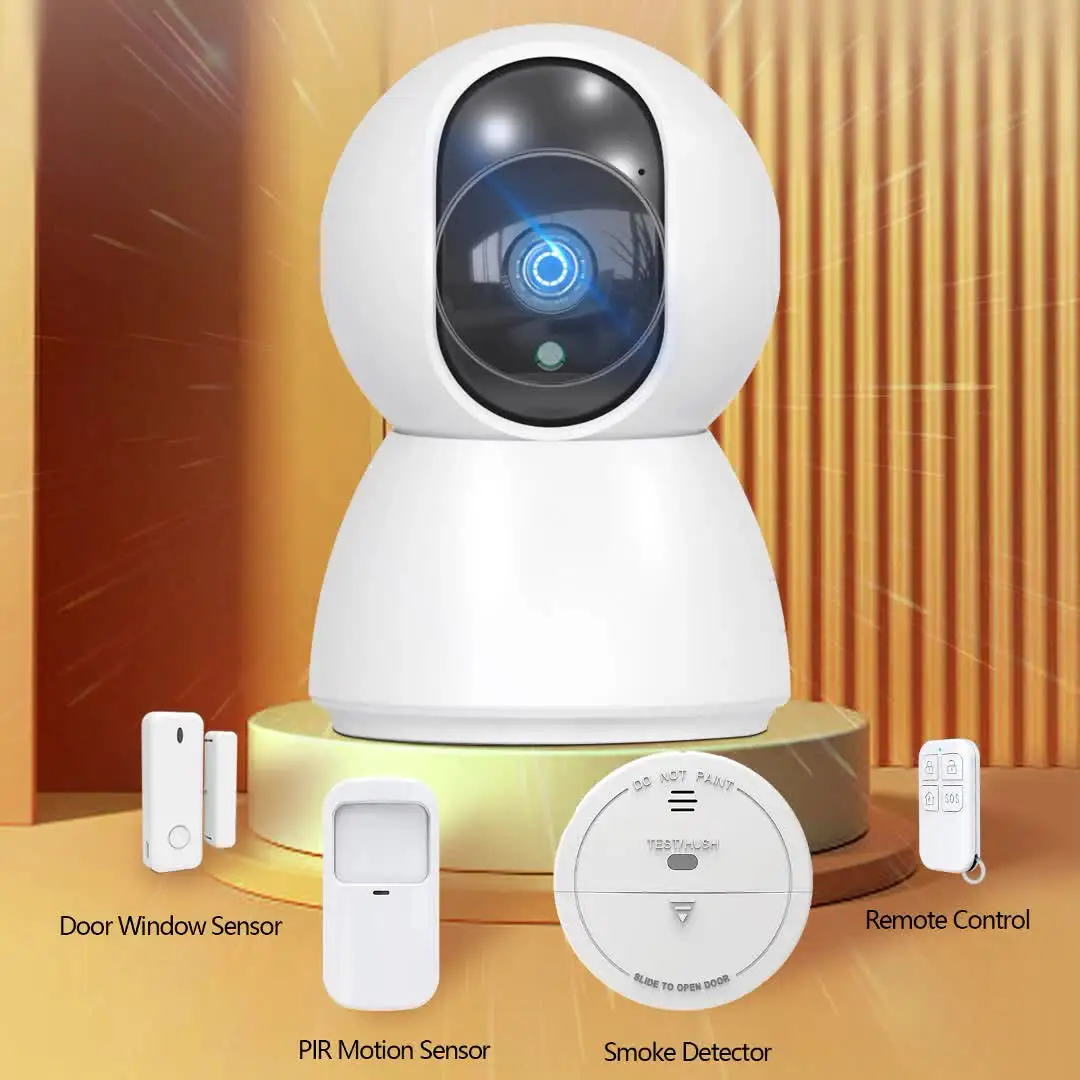 Сигнализация KERUI 2 в 1 с камерой