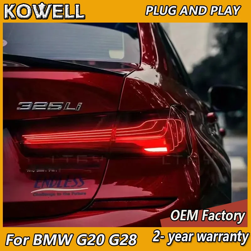 

Автостайлинг для BMW G20, задний фонарь 2019-2021 BMW 3 серии, задние фонари G28 330i 320i 325i, задние ДХО, противотуманные, стоп-сигнал, сигнал поворота, задний свет