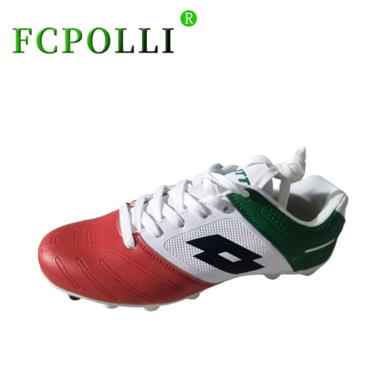 

Hot Sale Men Football Shoe Designer Long Spike Soccer Cleats Big Boy Anti Slip Sport Shoes For Mens Luxury Brand Soccer Trainers