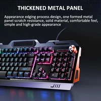 Hot Sale 3 In 1 RGB Colorful Backlit 104 Keys Gaming Mechanical Keyboard And Mouse Headphone Combo For PC Gamer - Image 5