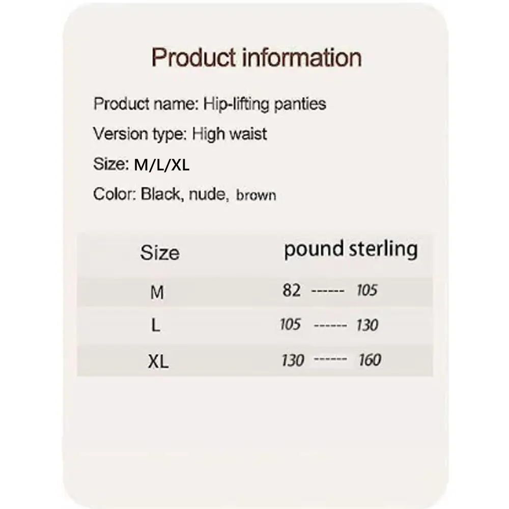 Description Picture 2 of item1Pcs Ice Silk Ion Fiber Repair Shaping Device Women High Waist Shaping Shorts Tummy Control Butt Shorts Fiber Restoration Shaper