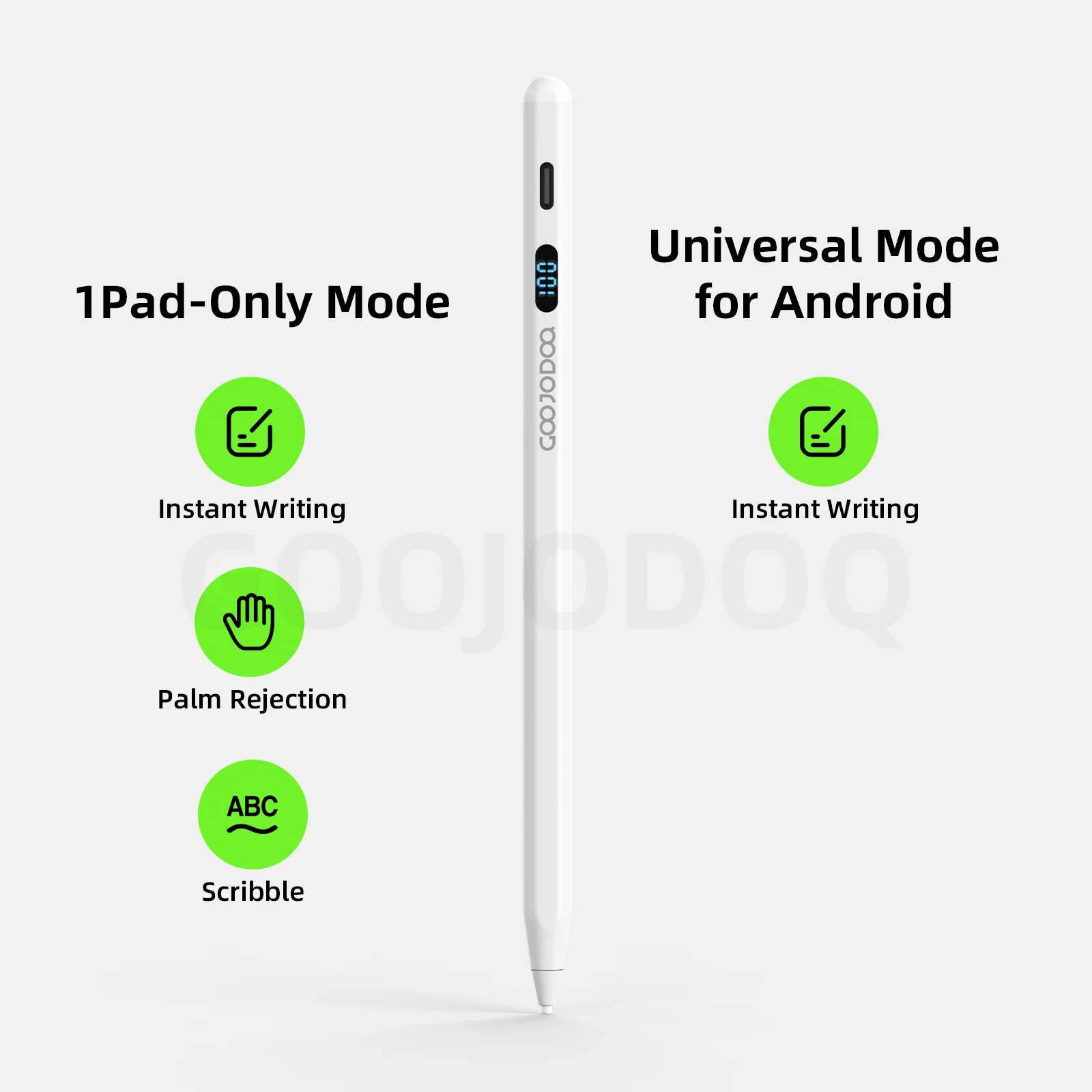 Goojodoq GD17 Stylus Pen Dual System For iPad and Android