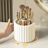 Desktop cosmetics storage box, light luxury dressing table, skincare shelf 2