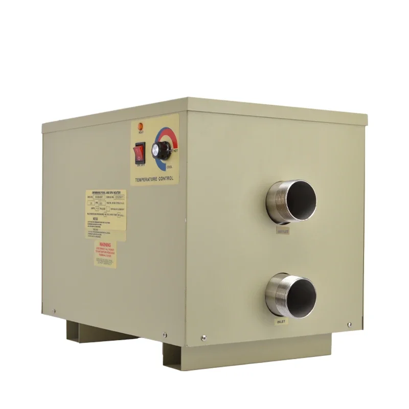 Supply Electric Pool Heater Portable Commercial Pool Heater Ce Galvanized Metal Freestanding