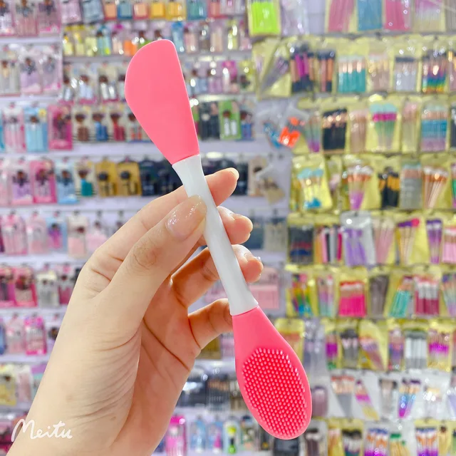 Silicone Face Mask Brush,facial Applicator,makeup Removel Scrubber,lips