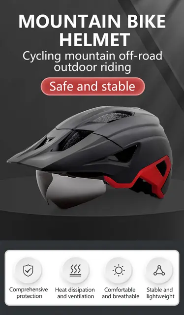 Casco Bici KINGLEAD Con Luce Integrata | LED Anteriore E Posteriore, 5 Modalità | Leggero, Antishock, Taglie M E L - Foto 12