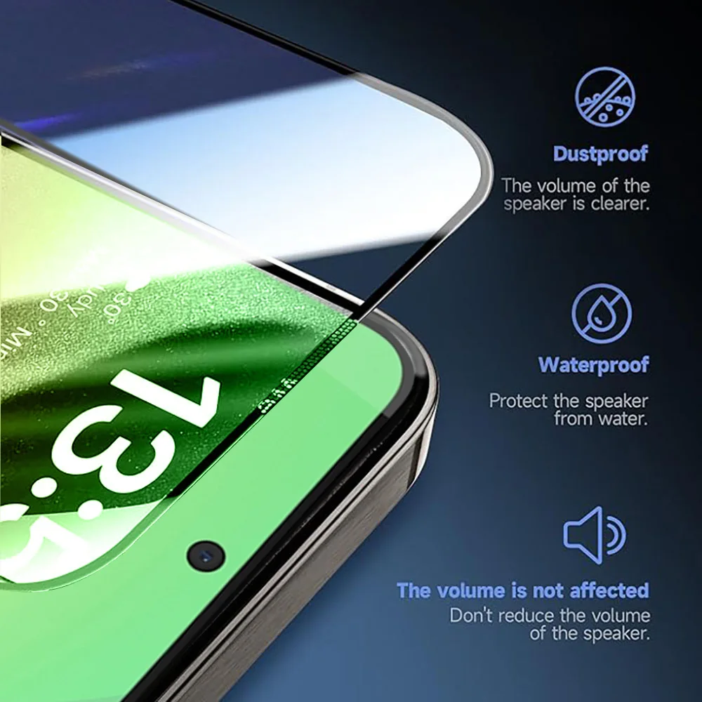 Premium Dust-Free Oleophobic Screen Protector with Easy Installation - 2-Pack