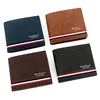New Leather Wallet Men Luxury Slim Coin Purse Business Foldable Wallet Man Card Holder Pocket Clutch Male Handbags Tote Bag 6
