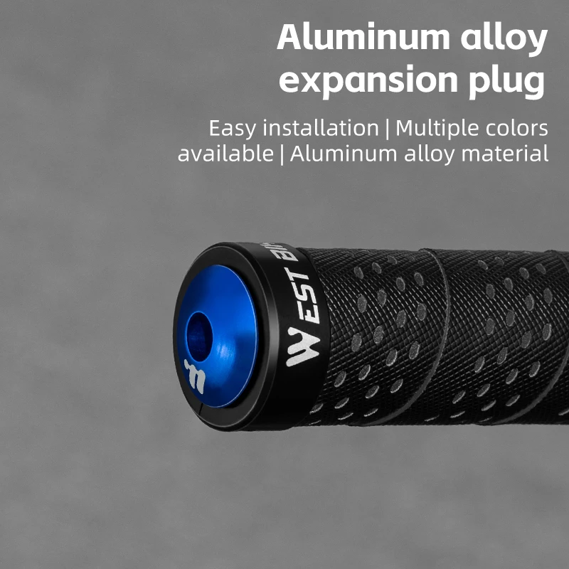 WEST BIKING Bicycle Handlebar End Plugs Aluminum Alloy MTB Mountain Bike Road Cycling Handle Bar Grips Cap Multi-color Cover bicycle accessories bicycle handlebar grips bike handle grips bike handlebar grips bicycle handlebar cap bicycle handlebar end plugs