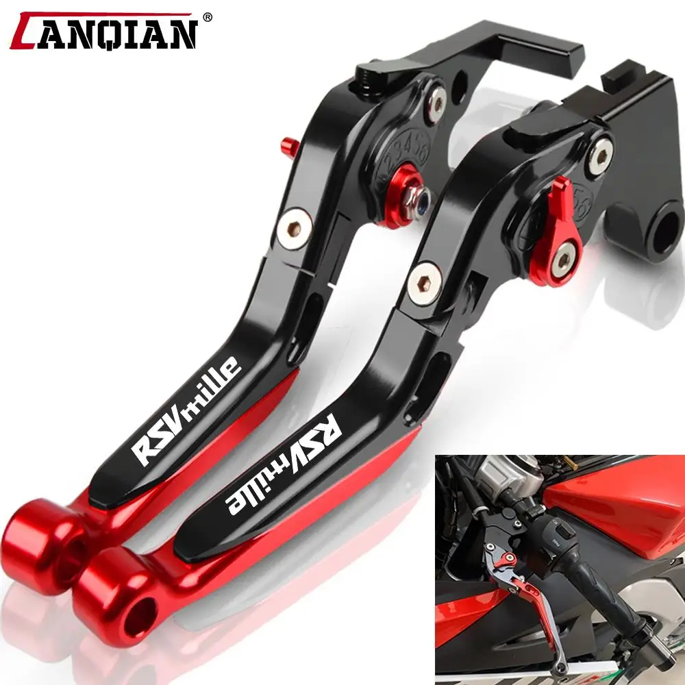 

FOR Aprilia RSV MILLE 2004 2005 2006 2007 2008 Motorcycle Accessories handbrake Extendable Moto Adjustable Clutch Brake Levers