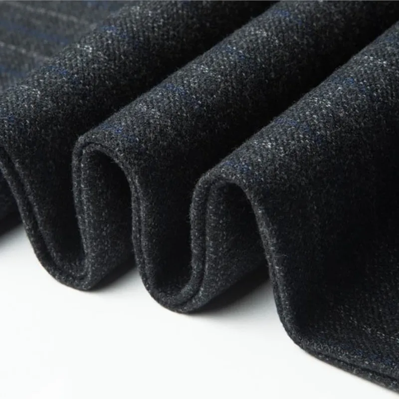 Cashmere Suit Pant For Men Loose Striped Hight Waist Wool Trousers Classic Straight Formal Mens Dress Pants Business Size 42 44,business pants,suit pants,men pants