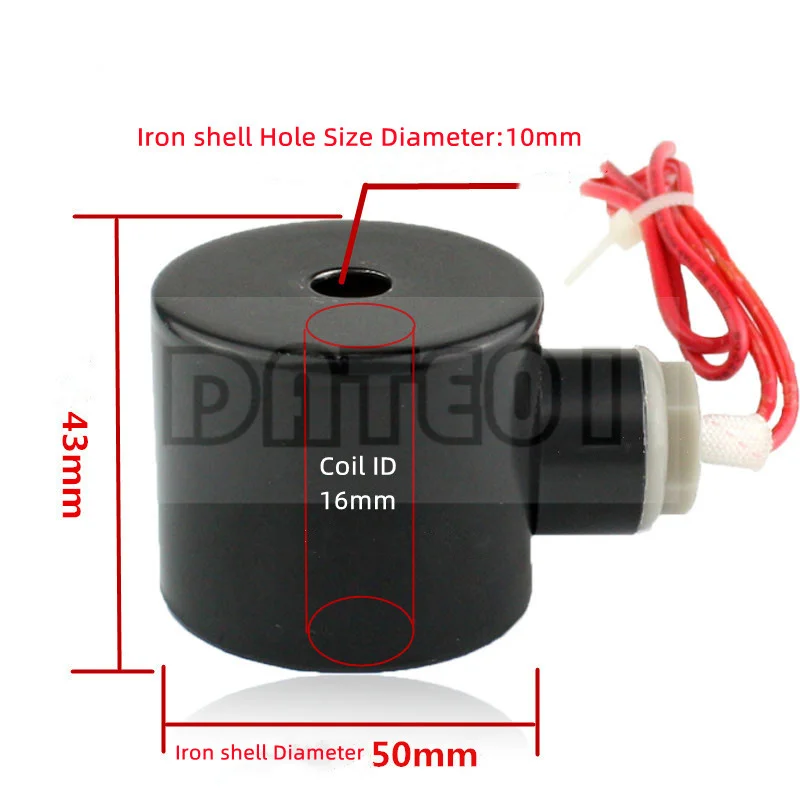 Bobina 16015 20020 250-25 220v 24v da Válvula de ar do Solenóide da Série 2w 2s