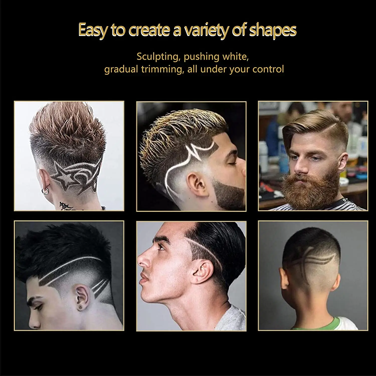 Kemei 1990 new hair clipper professional hair clipper men’s hair clipper electric trimmer LCD display hair clipper Almighty set BEST SELLERS