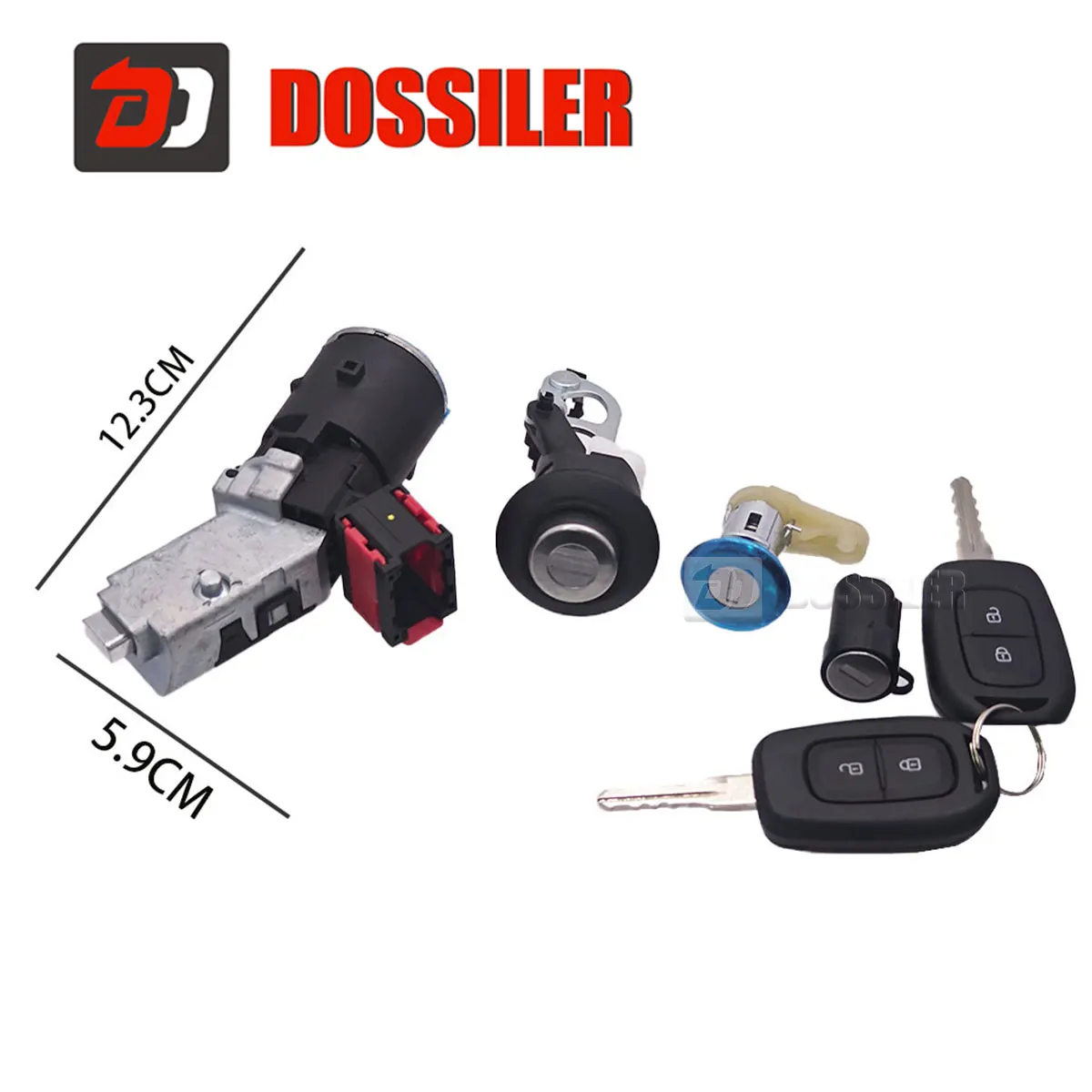 806019591R Dossiler 487003947R 르노 클리오 로건 트윙고 다치아 산데로 1.5 DCI 2016-2020용 점화 스위치 교체 부품