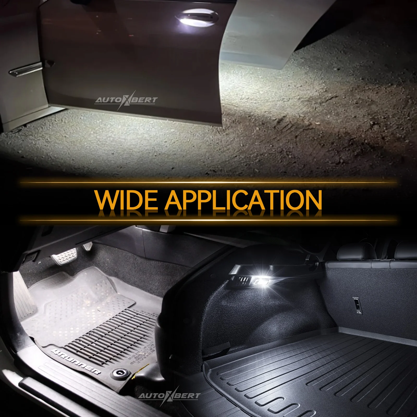 LED 도어 의례 발 밑 공간 인테리어 조명 수하물 웅덩이 트렁크 글러브 박스 램프 BMW E60 E92 E93 E81 E87 E88 F01 F02 X1 X5 X6