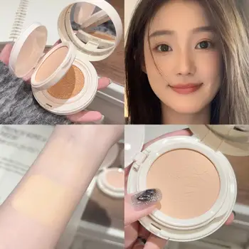 2 In 1 Double Layer Air Cushion Concealer Foundation Makeup Pressed Powder Full Coverage Moisturizing Makeup Base Cosmetic