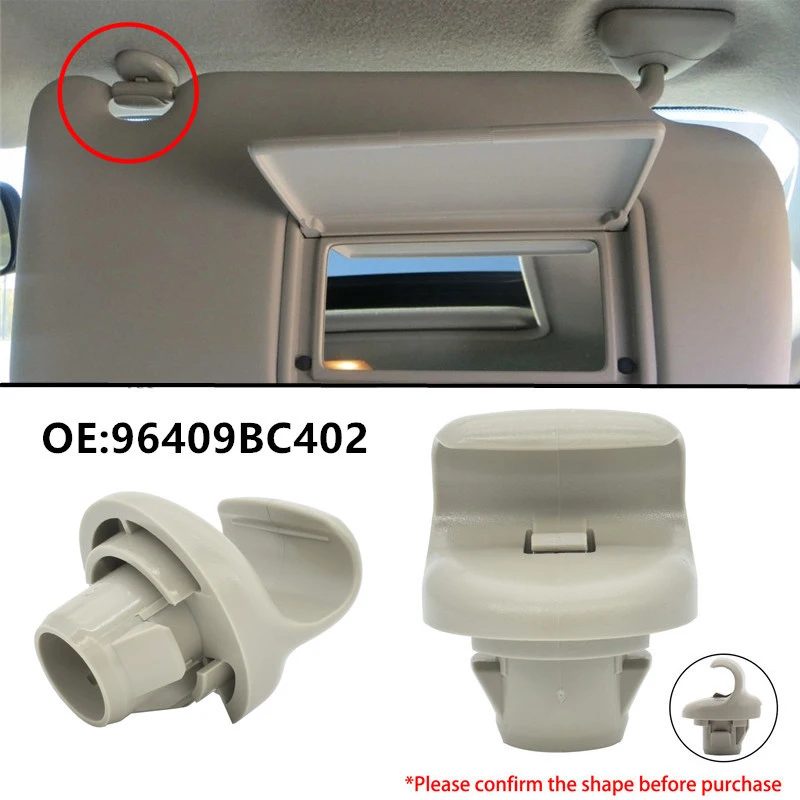 Téléchargement Genuine Nissan QASHQAI J10 Sun Visor Clip 96409-BC402