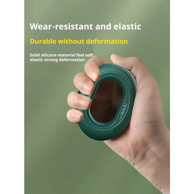 Silicone Finger Gripper Ring Hand Muscle Strengthener Ring Wrist Finger Trainer Exercise Carpal Expander Fitness Workout Device 2