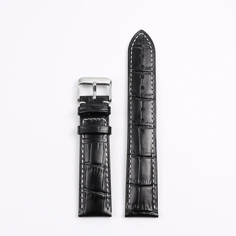 Premium Genuine Calfskin Leather Watch Band - Quick Release Strap