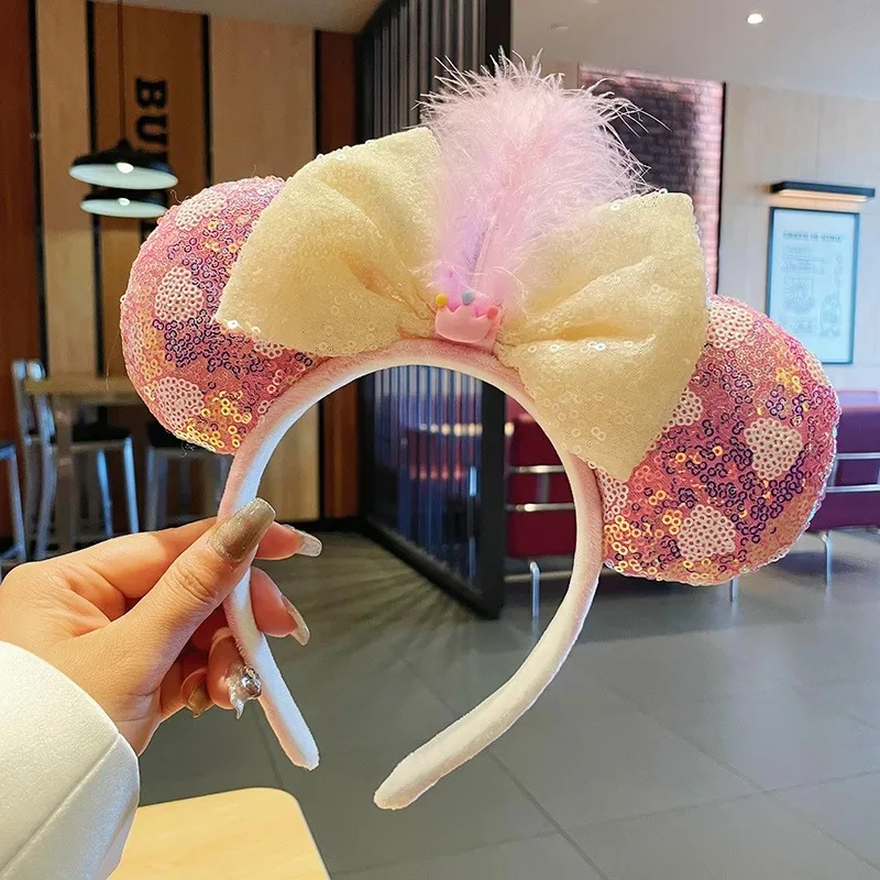 Pink Feather Mickey