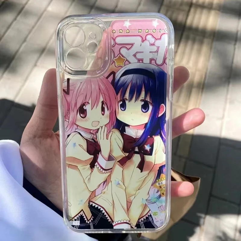 Anime Madoka Magica Soft TPU Phone Case Cover