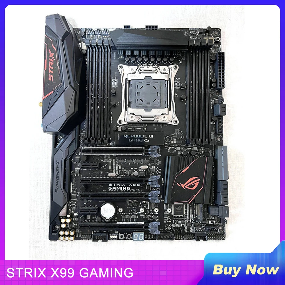 Strix X99 Gaming Rog 2011-3 Supporta La Scheda Madre Desktop E5 V4